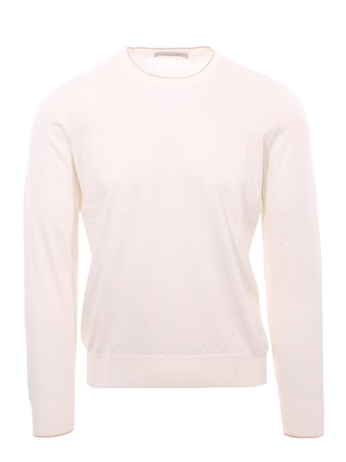 silk and cotton crew neck LA FILERIA | 4316716290002